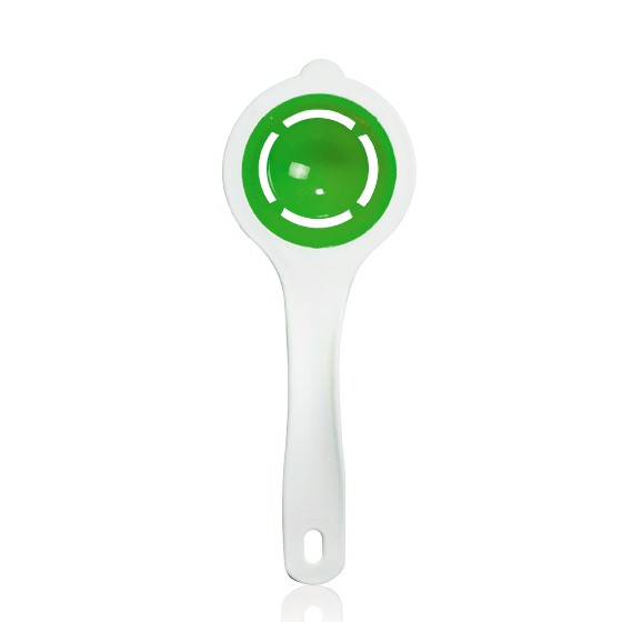 Kitchen Utensil - 17.6 cm Yolks separator  (BPA FREE Polypropylene) Green